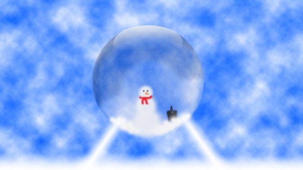 Creation of Cute snowman: Final Result